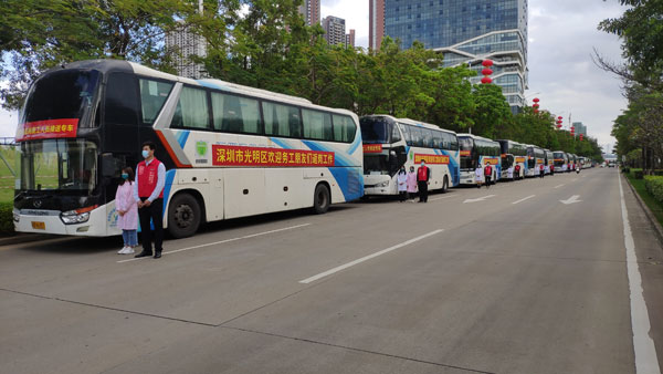 （深圳班車(chē)租賃）光明交通不便,企業(yè)入駐后如何解決通勤問(wèn)